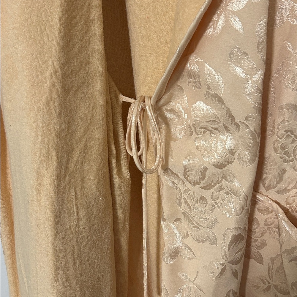 Vintage 80s Victorias Secret Gold Label Robe Lined Size Medium/Large EUC Rare - Picture 15 of 16
